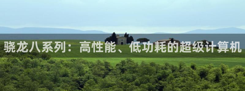 壹号平台app下载安装：骁龙八系列：高性能、低功耗的超级计算机