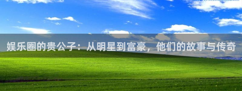 门徒娱乐,apk：娱乐圈的贵公子：从明星到富豪，他们的故事与传奇